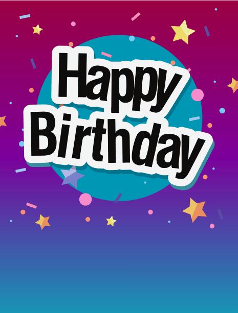 Happy Birthday Card