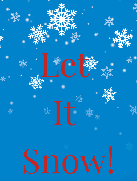 Let it Snow Card