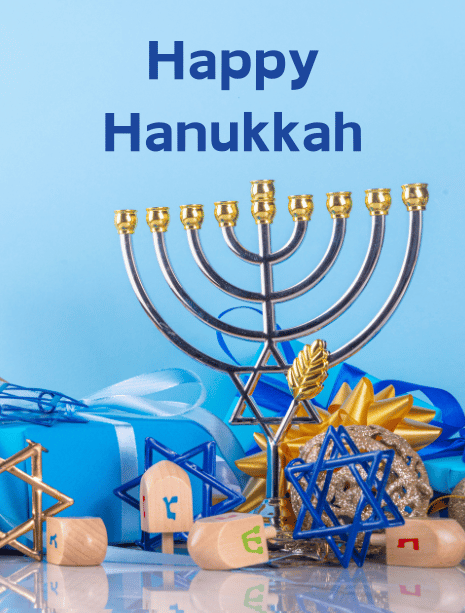 Happy Hanukkah Card