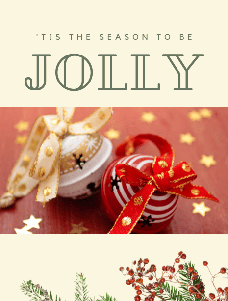 Tis the Season to Be Jolly Card